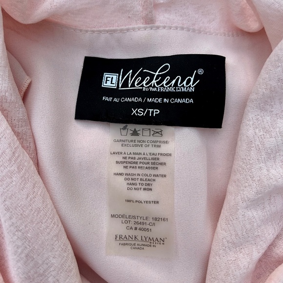 Frank Lyman ⎮ Hooded long sleeve top - Picture 8 of 8